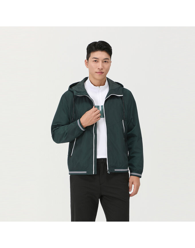 캐주얼 후드 점퍼_QK11331