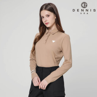 [DENNIS] 여성 스탠다드 베이직 긴팔카라티_NAQFLTS051