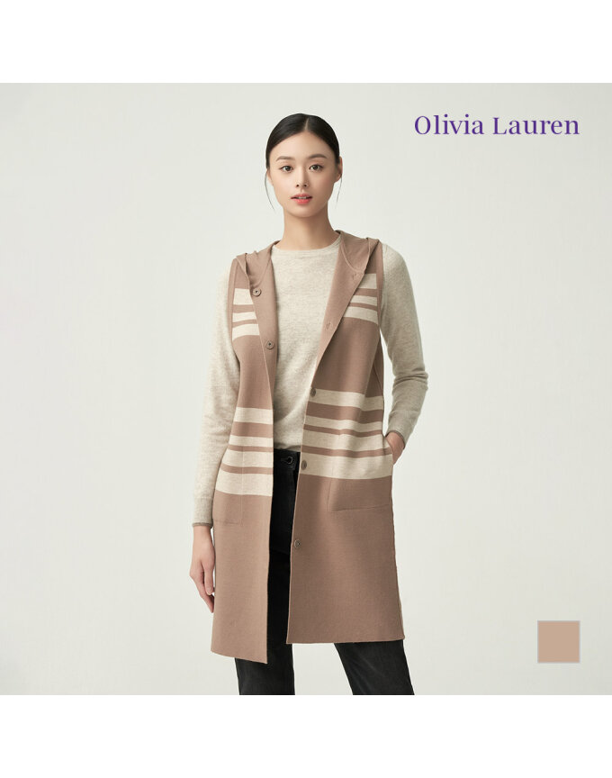 [OLIVIA LAUREN] 리버시블 후드 베스트_VOBBNXW9151