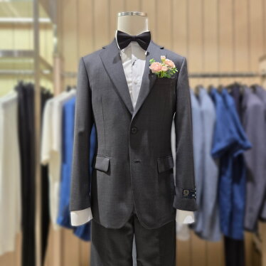 [AK수원점] [레노마] 26FW 양모혼방 스판 데일리 다크그레이 정장 RSCISJ43B