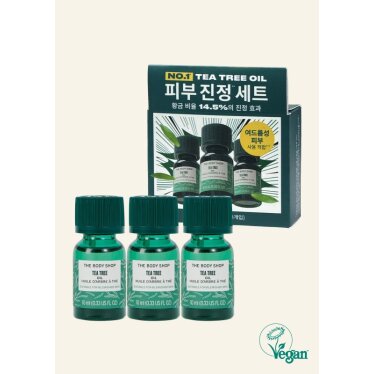 [AK분당점] [더바디샵] 티트리 오일 10ML 3개입 (44%할인)