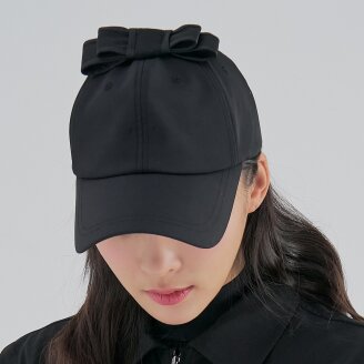 여성 리본 탈부착 6쪽 캡모자 RWACM5805-199