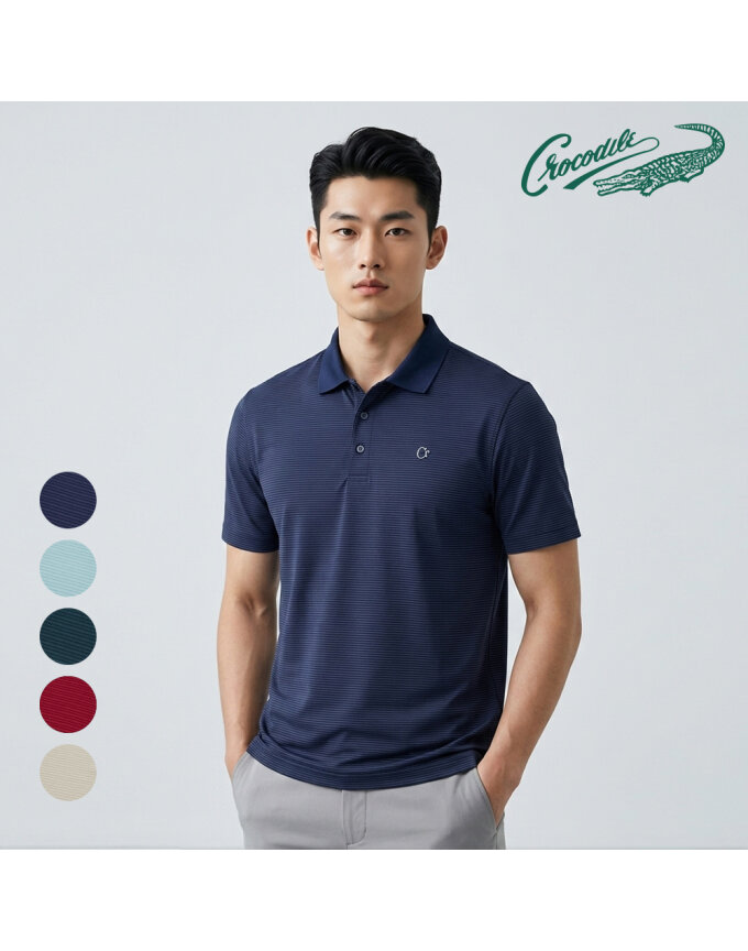 여름 나일론 슈퍼 쿨 반팔 카라티 CDAAATP2703