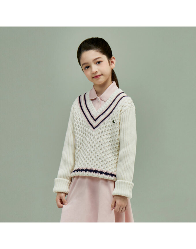 (키즈) V넥 스웨터_AJ1044-55N_XFJ