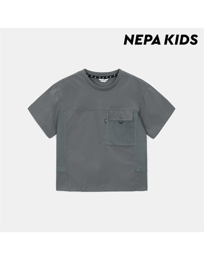 (키즈)테시트 우븐 티셔츠_KKD5318_B02