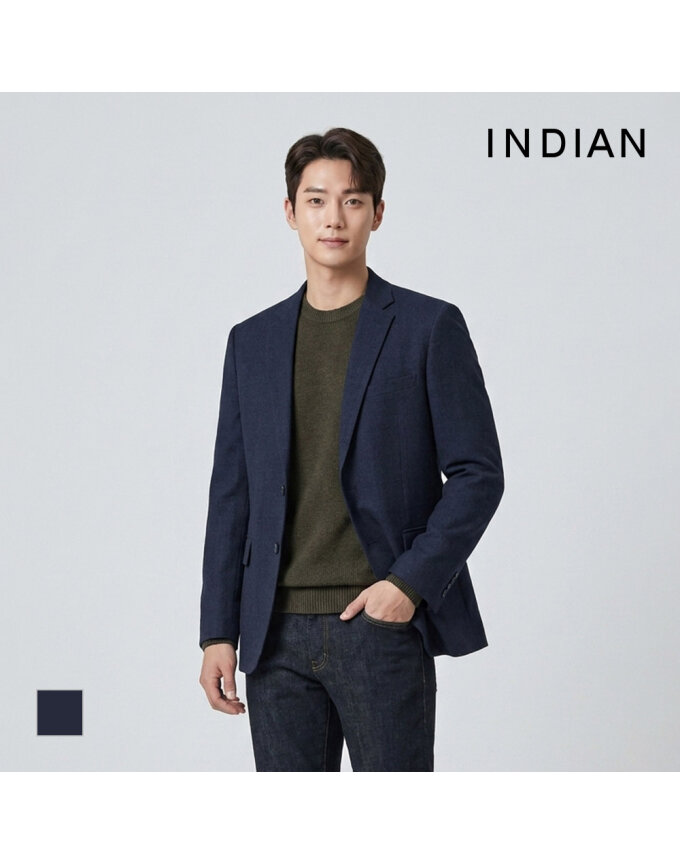 [INDIAN] 글렌체크 자켓_MIVFUYF9261