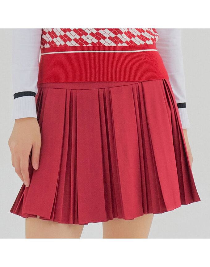 여성 시보리 포인트 겹주름 큐롯 RWPCM7521-501