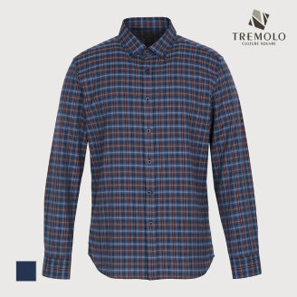 [TREMOLO] 체크패턴 캐주얼 셔츠_TRNNL3F8531
