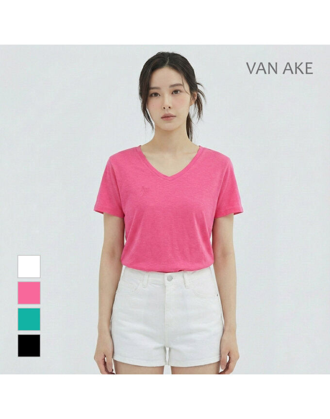 [반에이크] 브이넥 반팔티셔츠_VB36TSU209Z
