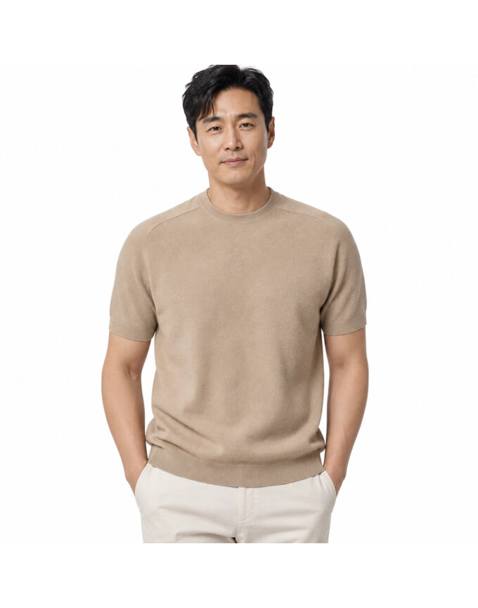 남성 부클지 캐주얼 래글런 반팔 티셔츠 WS-TSH-WBTM616