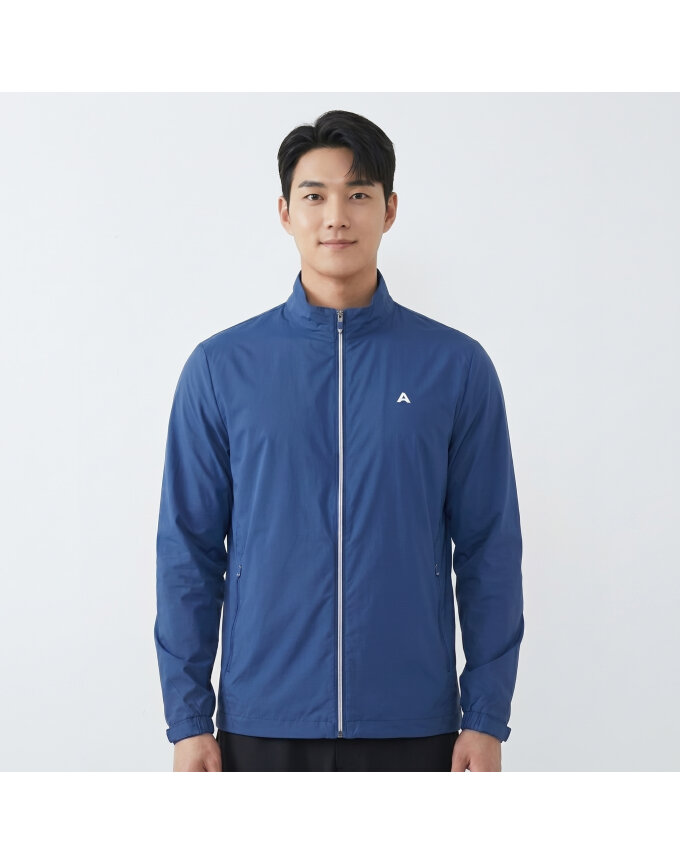 [올포유]남성 솔리드 펀칭 믹스 점퍼 AMQJN3361-906