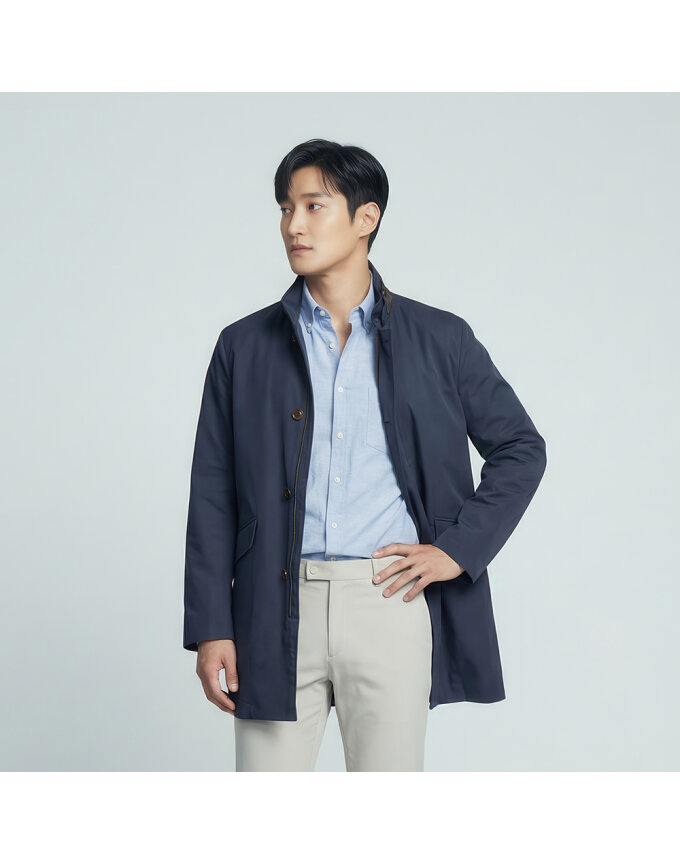 패딩라이너 탈부착 코트_1J11101