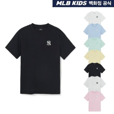 [AK원주점] [MLB KIDS] 베이직 스포티브 스몰로고 티셔츠 _ 7ATSB1163