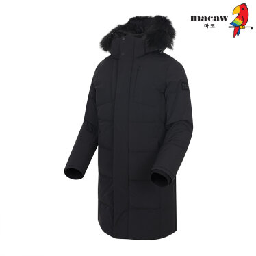 (남성)퍼후드 롱기장 구스다운 패딩 점퍼 MNM4DJ22
