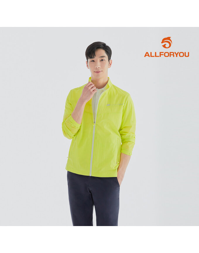 [올포유] [모델착장] 남성 가슴 절개 펀칭 점퍼 AMJUL4171-203_G
