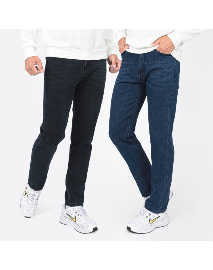 [JEAN PIERRE] 쟌피엘 남성 스트레이트 면 스판 청바지 Model No_J2-5E035