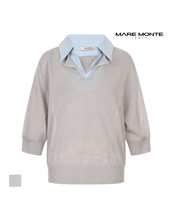 [마레몬떼] 이너레이어드 니트_M248MKT46P0