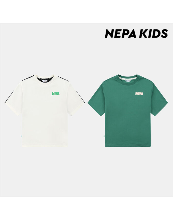 (키즈)에버그린 루즈 티셔츠_KJD5304