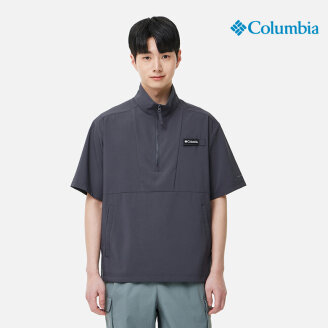 (남성) 페이커스 크레스트 하프 집업 티셔츠_C42YM6331011