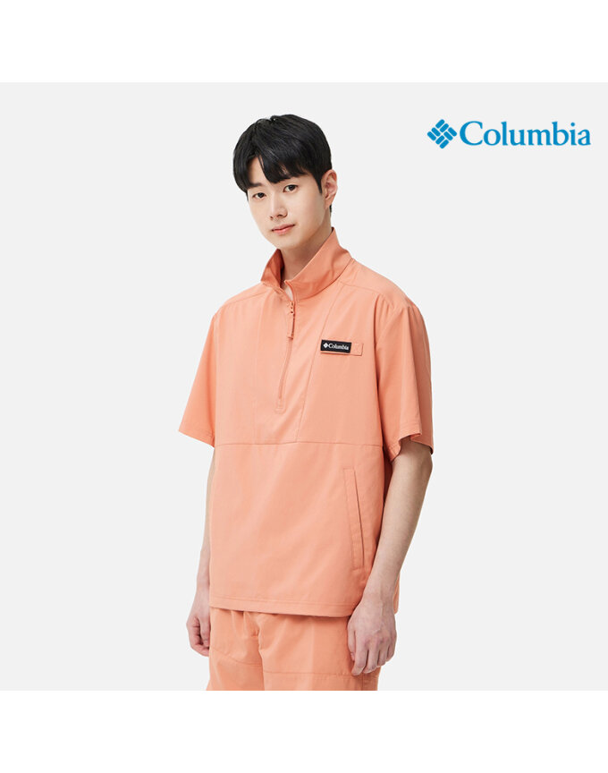(남성) 페이커스 크레스트 하프 집업 티셔츠_C42YM6331851