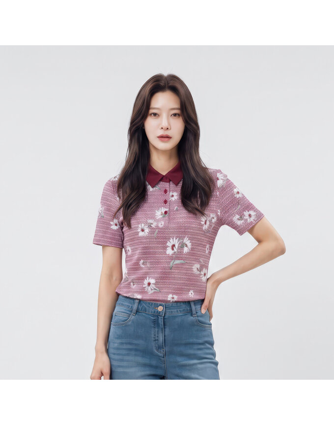 멀티프린트 티셔츠_1I65104