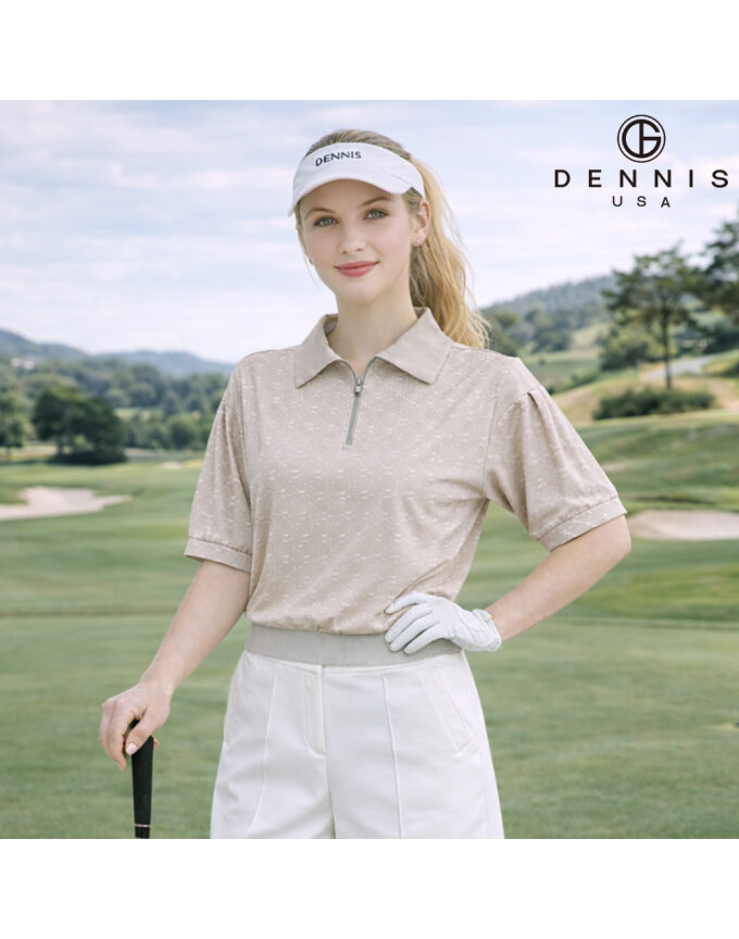 [DENNIS] 26SS신상 여성 빅카라 모노 반팔 카라티_NARMLTS078