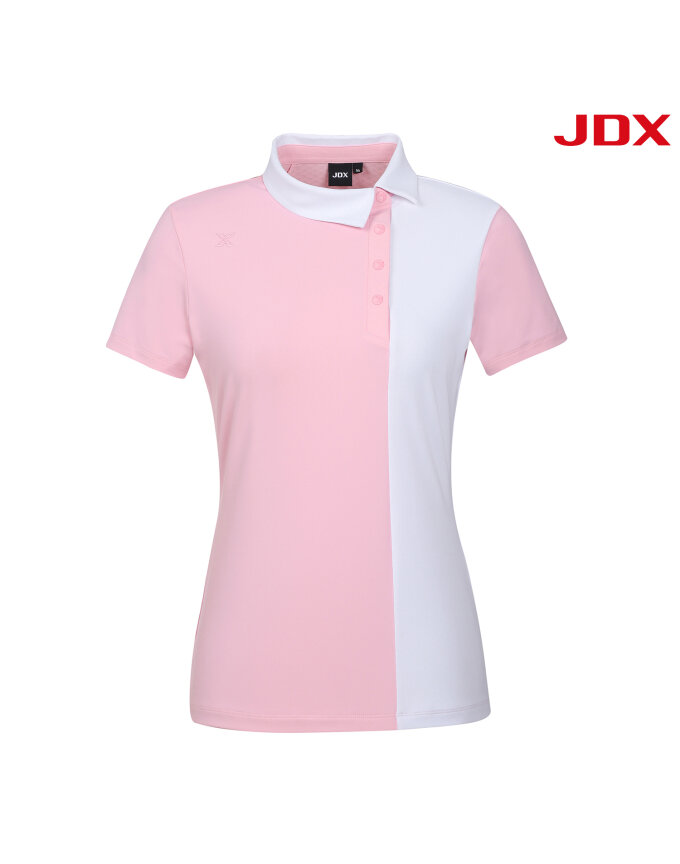 [JDX] 여성 아이스샷 냉감 세로 배색 에리(X1TSV6515PI)