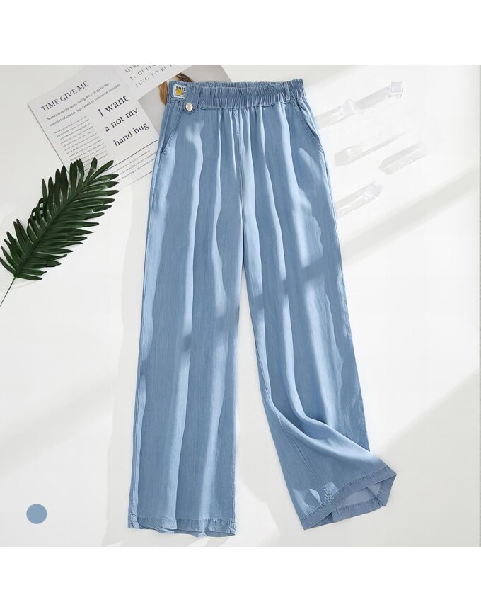 화세 찰랑와이드데님팬츠_HL5MPT005C