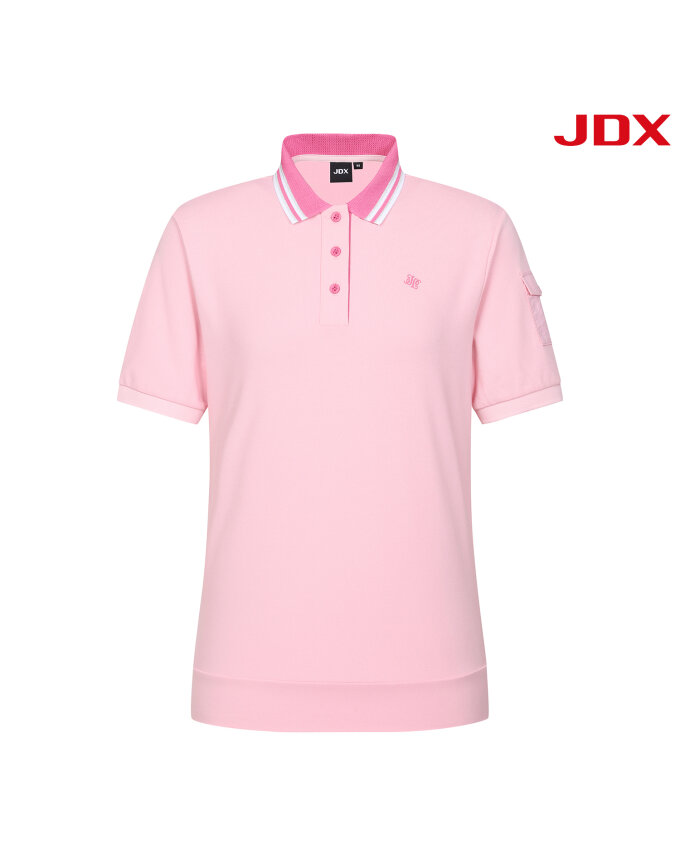 [JDX] 여성 컬러 오버핏 블루종 티셔츠(X2TSV6554PI)