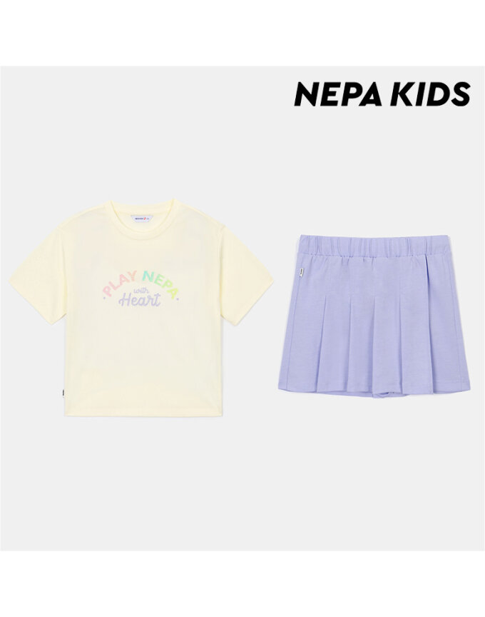 (키즈)여아 글리터 반팔세트_KK45955_N01