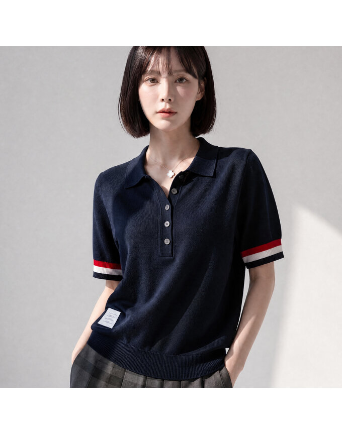 KARRA 하프카라넥프렌치니트_A5M0371