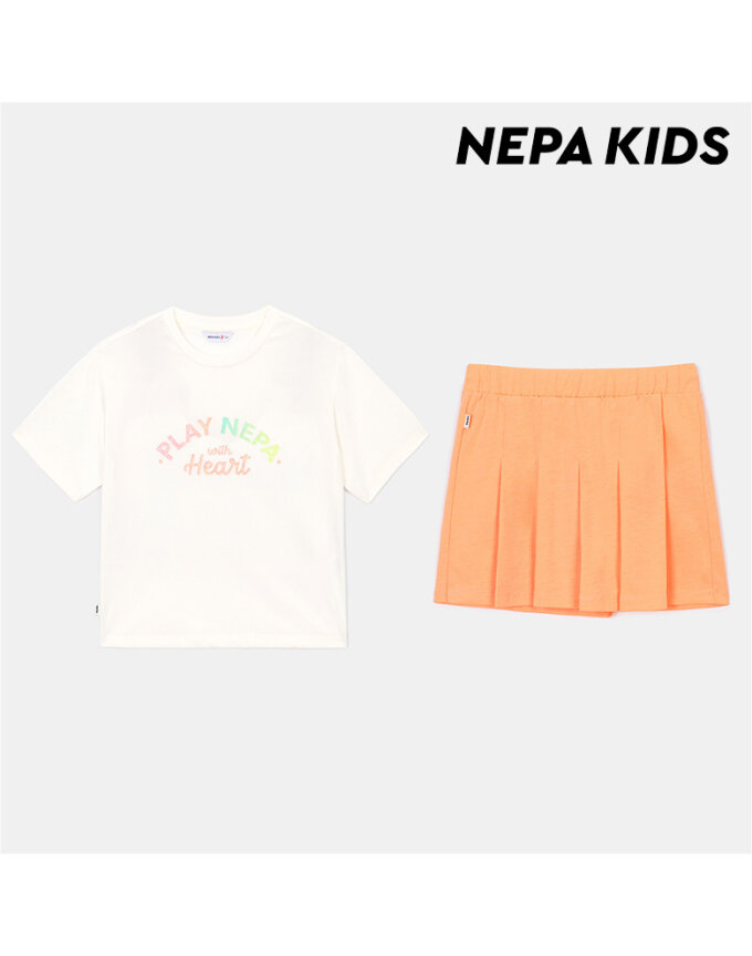 (키즈)여아 글리터 반팔세트_KK45955_F11