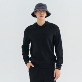남성 로고 후드 니트 TSN-33HG22-199