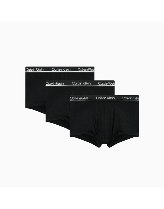남성 CK 마이크로 플러스 로우 라이즈 트렁크 3PK_NP2752O001