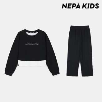 (키즈)여아 크롭 레이어드형 세트_KL65954_C01