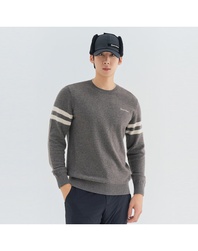 [메리노울 에디션]남성 울 라운드 니트 T8031SN3321-505
