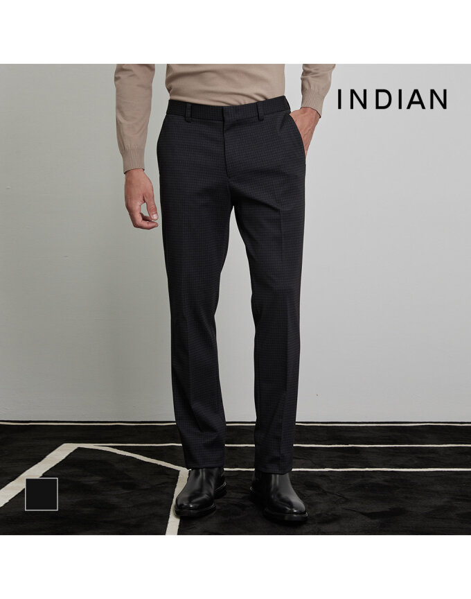 [INDIAN] 프린트 노턱 밴딩 팬츠_MITDL5F8131