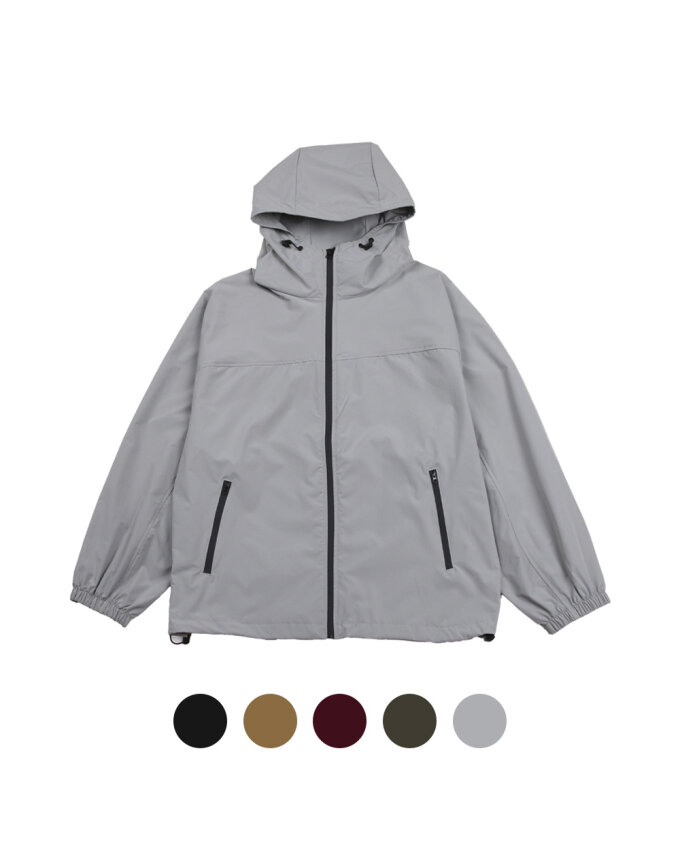 남성 생활방수 윈드브레이커 립밴드 점퍼 2A-JUA-RAINHOODY