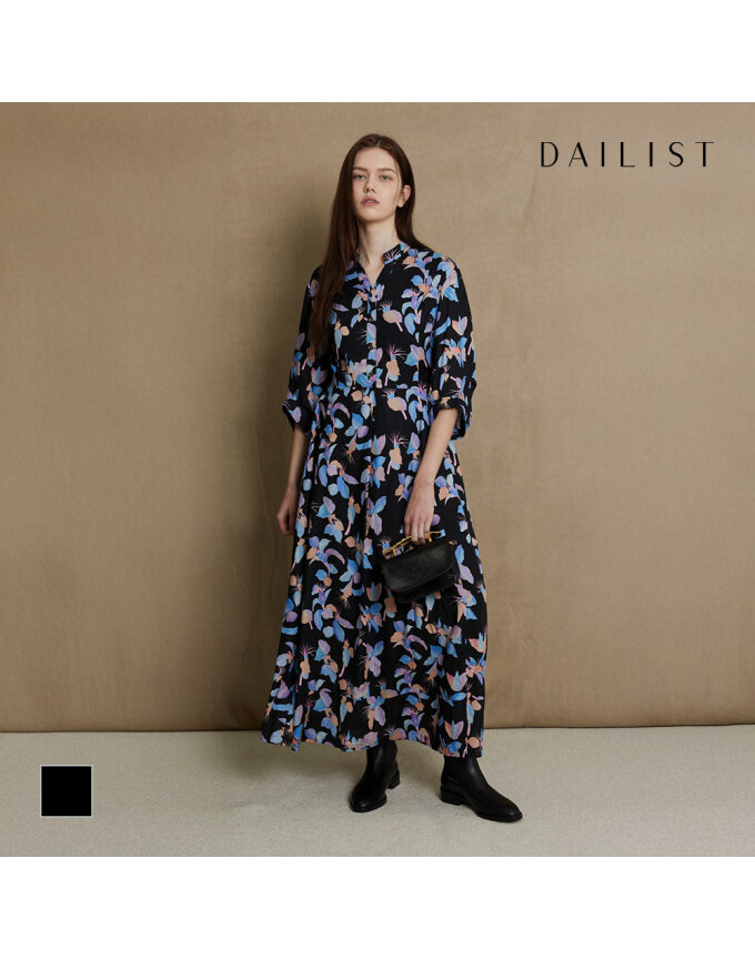 [DAILIST] 프린트 롱 원피스_MDBOA5F7321