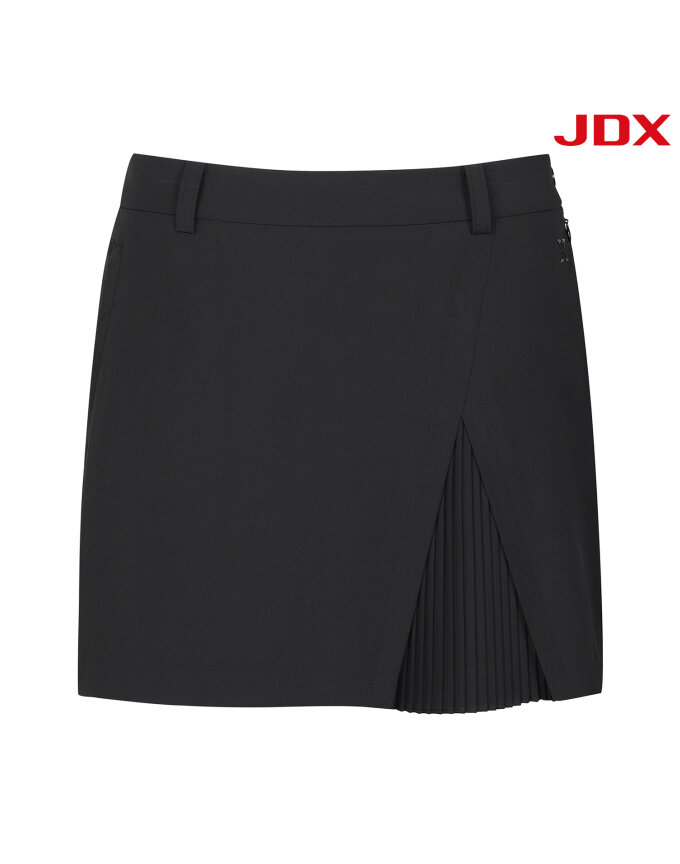 [JDX] 여성 백 포인트 플리츠 큐롯(X1PQV6771BK)