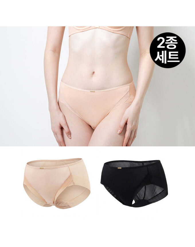 [제임스딘] (2종세트) 여성 임파선 보호 햄팬티