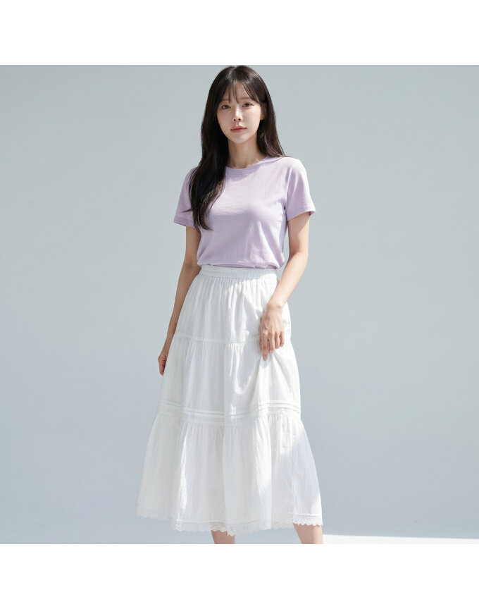 KARRA 피크닉캉캉레이스스커트_A5S0304