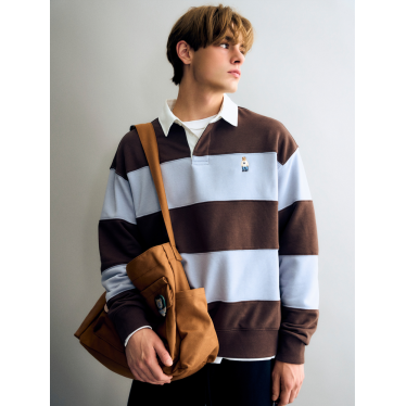 [AK수원점] [후아유] 공용 Steve Rugby Sweatshirt WHMAG4924U