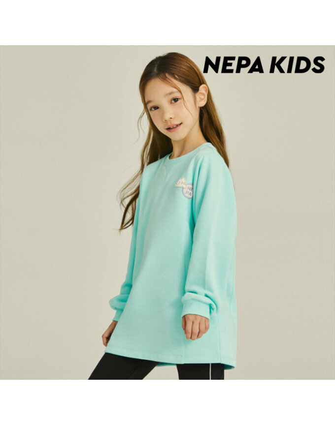 (키즈)걸즈 롱 맨투맨_KH85306
