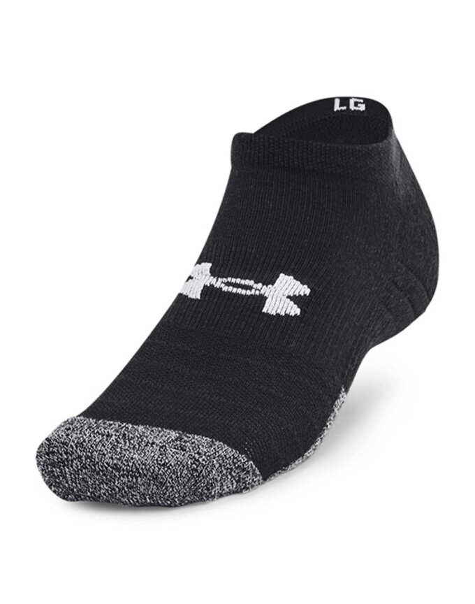 UA HeatGear 노 쇼 삭스 3족 세트_1346755-002