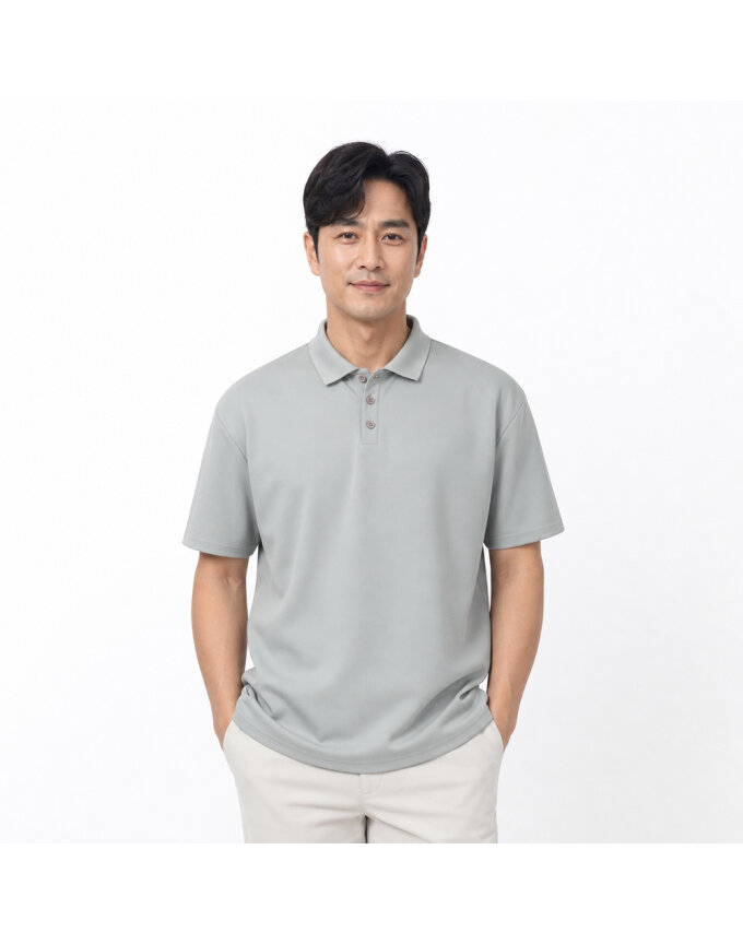 남성 컬러선택 쓰리버튼 카라 반팔티 SO-KAH-Q112