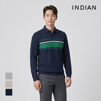 [INDIAN] 허니콤 원포인트 티셔츠_MIUAL5F8171