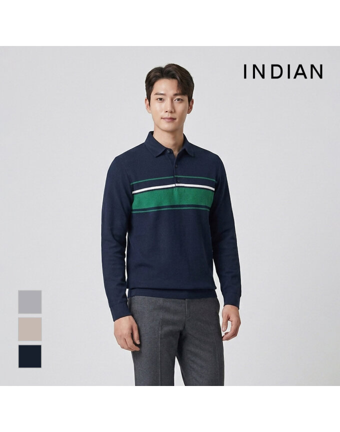 [INDIAN] 허니콤 원포인트 티셔츠_MIUAL5F8171