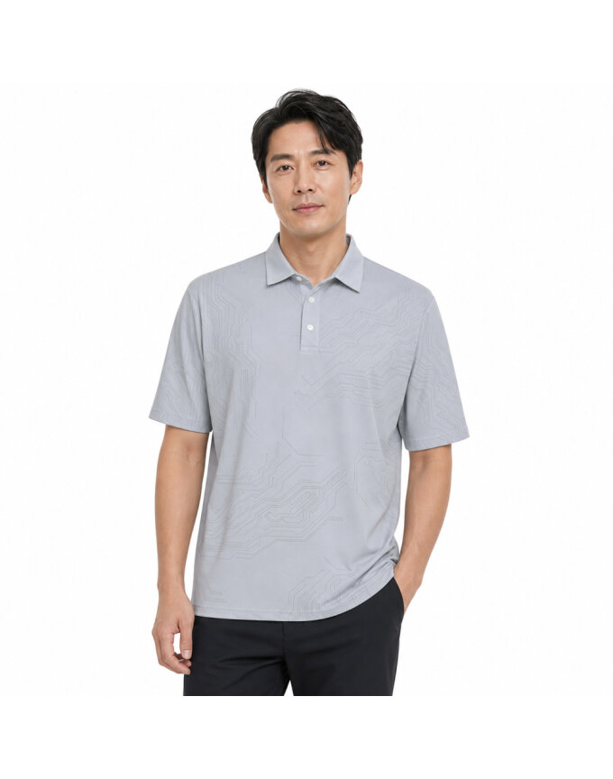 남성 여름 냉감 반팔카라 티셔츠 LB-KAHG-601