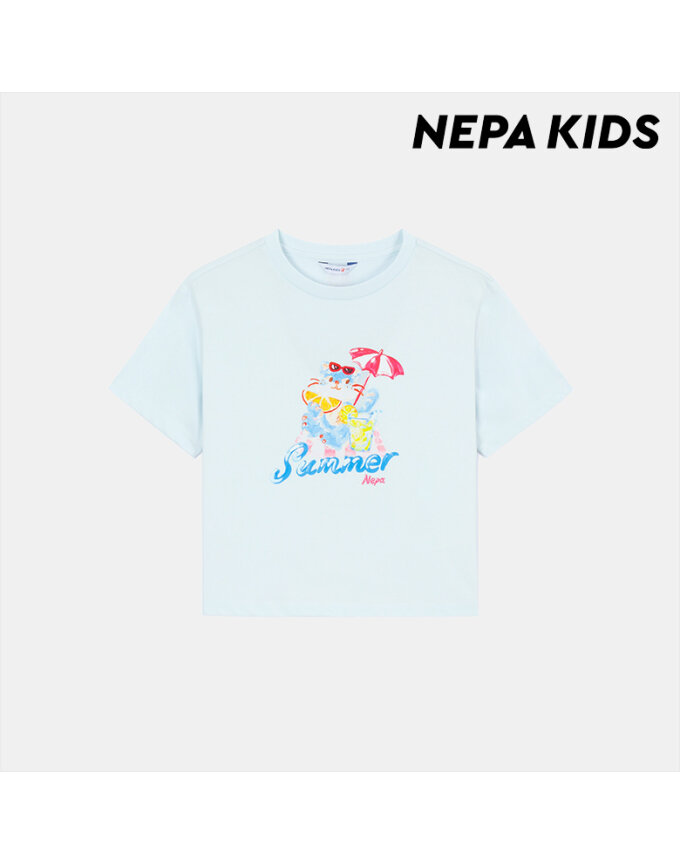 (키즈)이슬로 걸스 크롭티셔츠_KL45325_L22